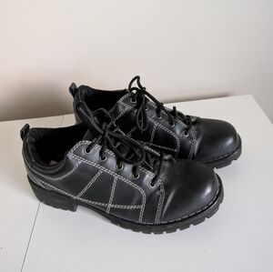 Airwalk Chunky Black Y2K Grunge Sneaker Size 10